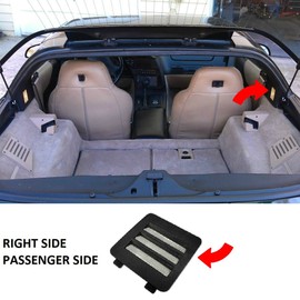 C4 Corvette Coupe Interior Courtesy Light Bezel and Lens Right Side Fits: 84-96 Corvette Coupes