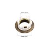 sourcing map sink rim overflow cover copper insert in hole