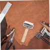 NUOBESTY Seam Roller Leather Quilting Roller Multi-Functional Roller Tool Wood