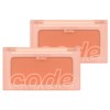 Code Glo Color Mood Touch Blusher 3.5g, 03 Sunset Apricot, 2 pcs / 코드글로컬러 무드터치 블러셔 3.5g, 03 썬셋 살구, 2개