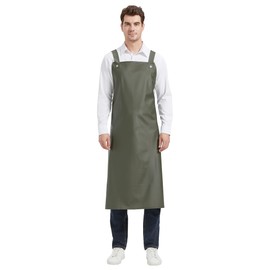 Nanxson Unisex Men's Apron Waterproof Breathable Apron Meat Apron Butcher Apron Work Apron CFS0005, Green