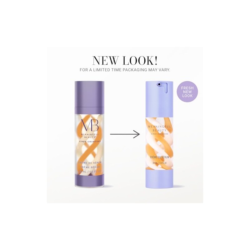 Meaningful Beauty Crème de Serum, Hidratante de noche con extracto