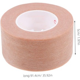 Cinta para Párpados Dobles Invisible y Autoadhesiva de Tejido Naranja para Maquillaje Alta Adhesión y Levantamiento Natural de Párpados en Uso Diario