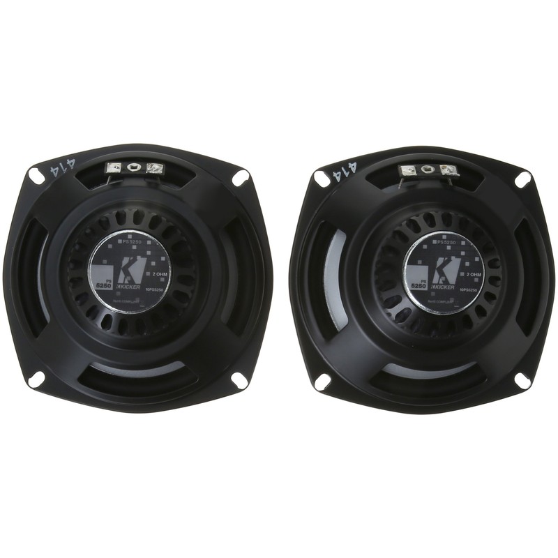 Kicker 875 Power Sport Series Coaxial Speaker - Pair (Black)
