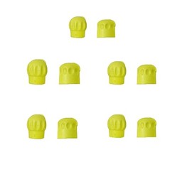 5Pack Yellow Volume Control and Channel Knob Cap for XTS3000 XTS5000 Radio