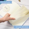Honoson 20 Pack Lined Journal Notebooks A5 Hardcover Executive Notebook