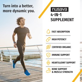 (4 Pack) Organic Vitamin D3 K2 Drops with MCT Oil Omega 3, 5000 IU - Maximum Strength Vitamin D Liquid, No Fillers, Non-GMO Liquid D3 for Faster Absorption and Immune Support, Unflavored, 4 Fl Oz