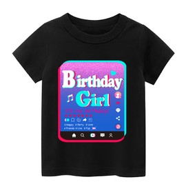 Tutu and Sian Birthday Girl Outfit Party Costume – Hair Bow, Shirt, Tutu Dress, Satin Sash (Birthday Girl 1, 8 Years)