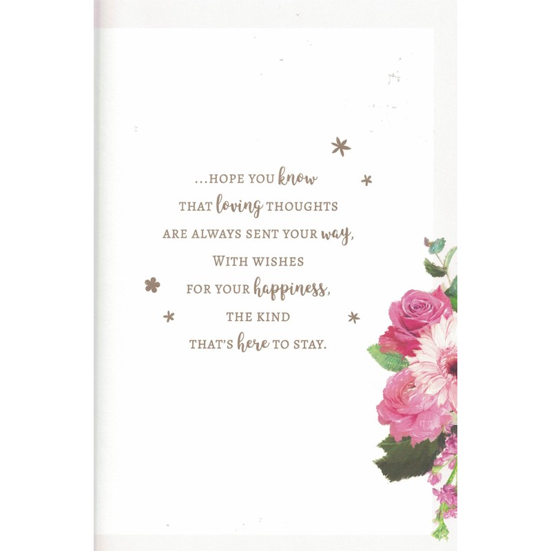 Extra large granddaughter birthday card. 8 page insert. Love heart.