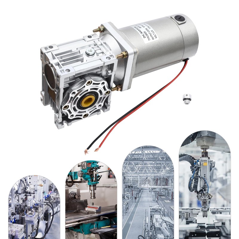 110V AC Worm Gear Motor 180W with Speed Controller for