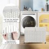 Rolling Storage Basket with Lid, 47.6 Gallon (180L) Storage Bin