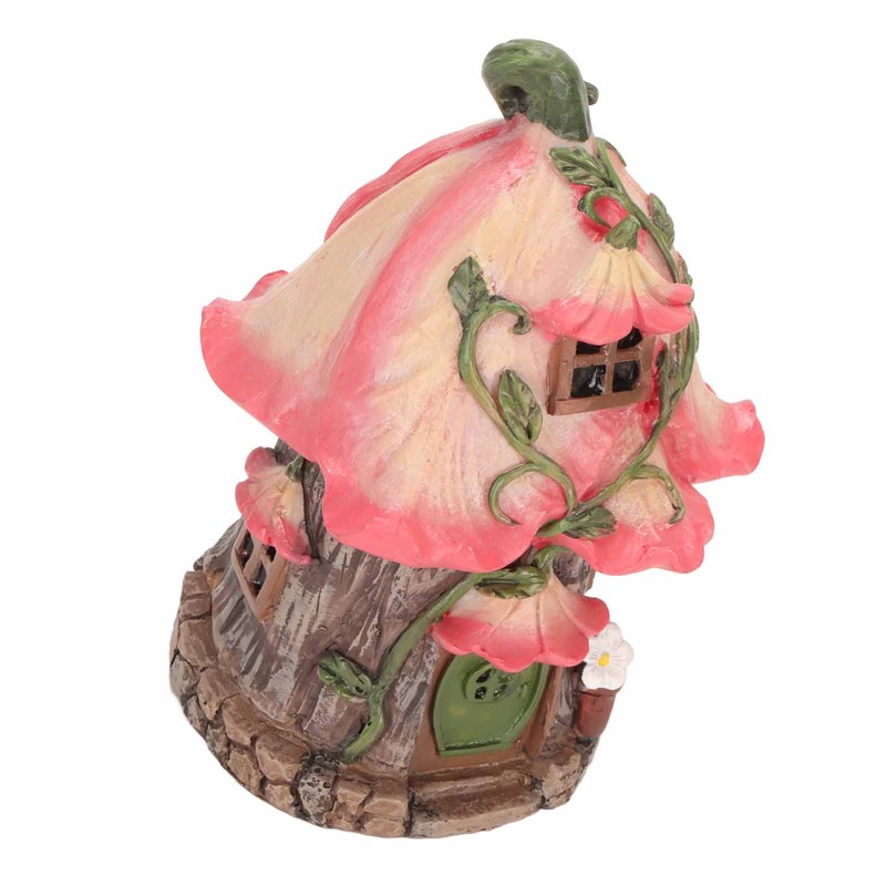 Gnome Fairy House Resin Dustproof Waterproof Garden Gnomes House Figurine
