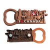 Canadian Souvenir Gifts:Bottle Opener and Fridge Magnet for Friends and