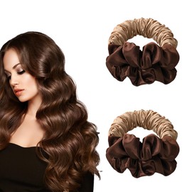 XJLyaya Heatless Curls, 2 Stücke Lockenwickler Über Nacht, Overnight Curls, Locken Ohne Hitze, Locken Über Nacht, Geeignet für Reisen, Zum Locken vor Dem Schlafengehen, Geschenk für Mädchen