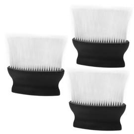 Beavorty 3pcs Bald Man Brush Hair Brush Men Barber Duster Salon Tool Soft Bristles 7cm 12.5 * 12.5cm Quick Hair Removal