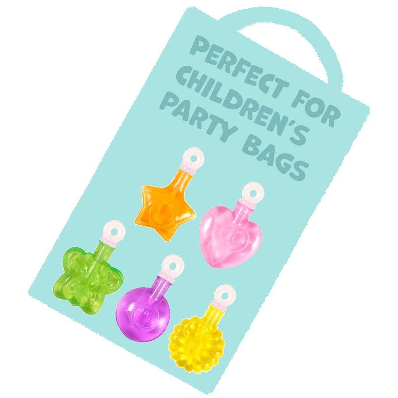 HENBRANDT Pack of 12 Mini Touchable Childrens Party Bubbles,Multicolour,3.5 cm