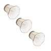 3Pcs E14 Clip On Lamp Shade Indoor Modern Fabric Candle
