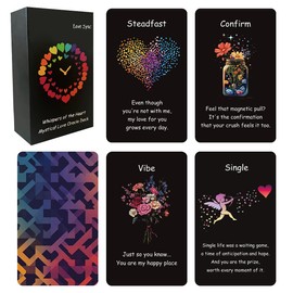 Enhance Love Connections with Love Oracle Cards: 60-Card Deck for Relationships, Singles & Beginners. Gain Clarity, Break Barriers, Seek Twin Flame & Soulmate Guidance.
