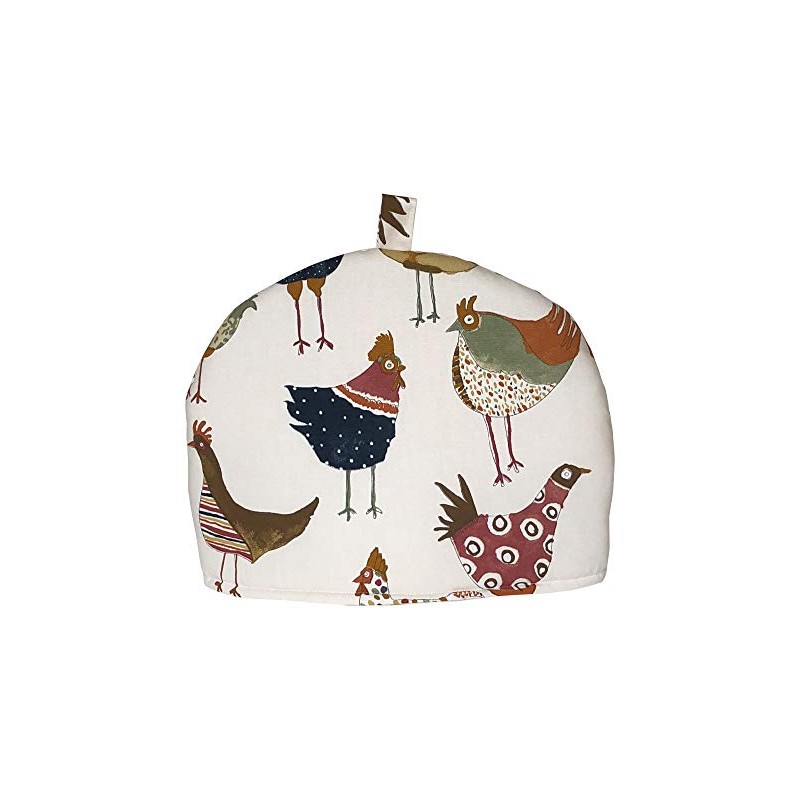 Cushions2u Handmade Harriet Vintage Chicken Print Large Tea Cosy