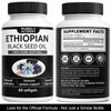 Purely Nutrient Ethiopian Black Seed Oil - Cold-Pressed Nigella Sativa
