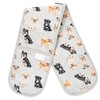 Double Oven Gloves UK: Heat-Resistant Mitts, Heavy-Duty Pot Holders for