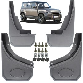 XUKEY Splash Guards Mud Flaps Fender Mudflaps For Land Rover Defender 90 110 130 20-25