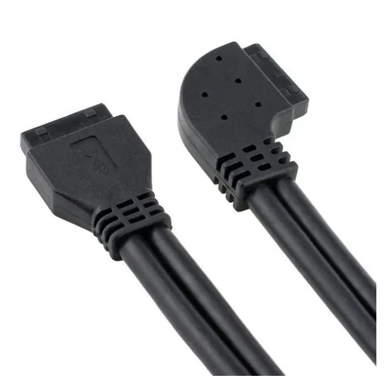 Micro SATA Cables Left Angled 90 Degree USB 3.0 Motherboard