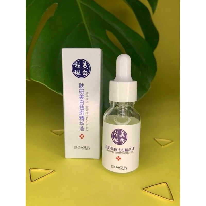 Bioaqua Serum Facial Aclarante Acn Niacinamida cido Hialurnico 15mL