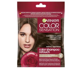 Garnier Color Shampoo Retouch Semi Permanent Hair Colour Light Brown
