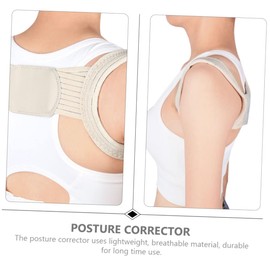 LALAFINA 5pcs Posture Strap for Men and Women Back Brace for Hunchback Improvement Breathable Material Suitable for Office Home Activities