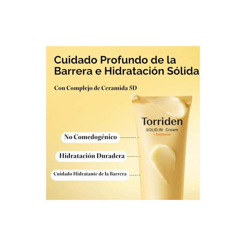TORRIDEN - Crema renovada solid in con ceramidas 70 ml