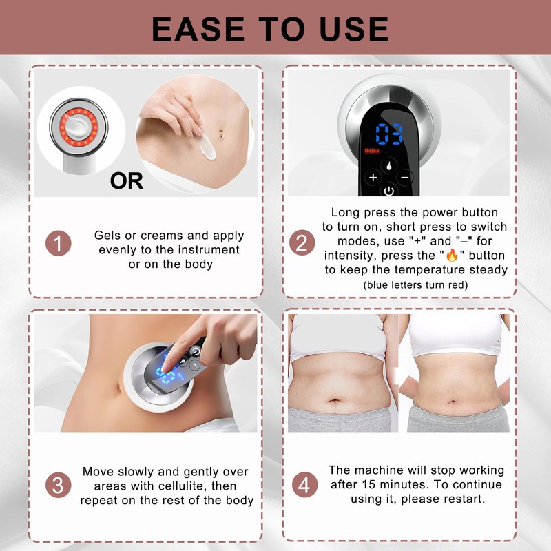 CXGRISE Body Shaping Machine, Cordless Handheld Massager Portable Multifunctional Machine