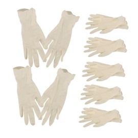 DOITOOL 20pcs Food-safe Disposable Gloves for Boy Girl Small Latex Cooking Dishwashing Gloves Multi-function Protective Mittens for Food Handling Preparation