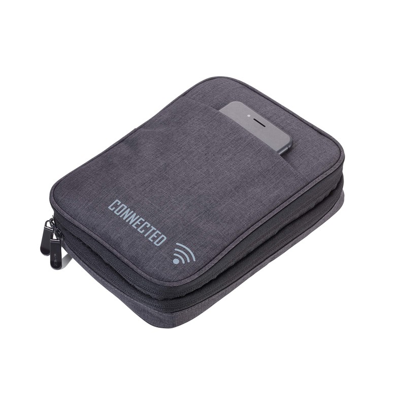 TROIKA Connected – CBO30/DG – Organiser Pocket + 2 Zipper