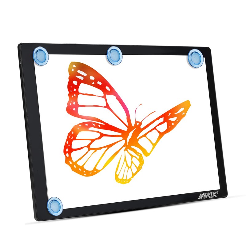 Light Box,Magnetic A4 Light Pad LED Tracing Light Board Physical