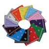 BSLINO Bandanas 24pcs 22 X 22 Inch 100% Cotton Bandana