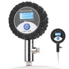 Mini Soccer Ball Pressure Gauge Volleyball Basketball Barometers with Digital