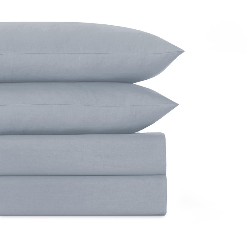 CHARKHAH Polycotton Fitted Sheet for Single Double King Super King