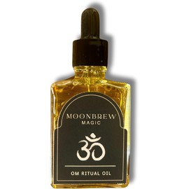 MoonBrew Magic MoonBrew Magic OM Ritual Oil | Elevate Your Meditation Practice | Ritual Oils for Witchcraft Wicca Spells