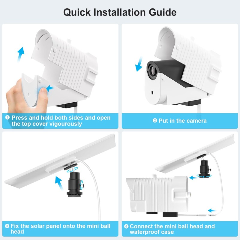 Didalo Protective Shade for Mevo Start with Solar Fan, Keep