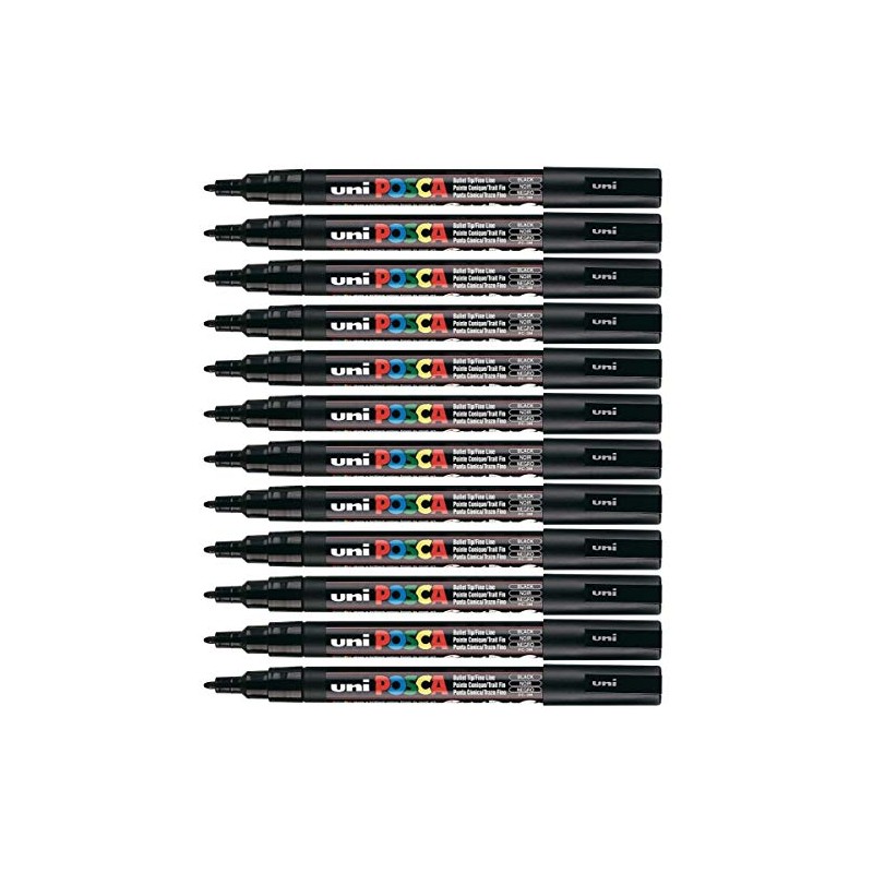 uni-ball Posca PC3M Marker Fine Tip Line Width 0.9-1.3 mm