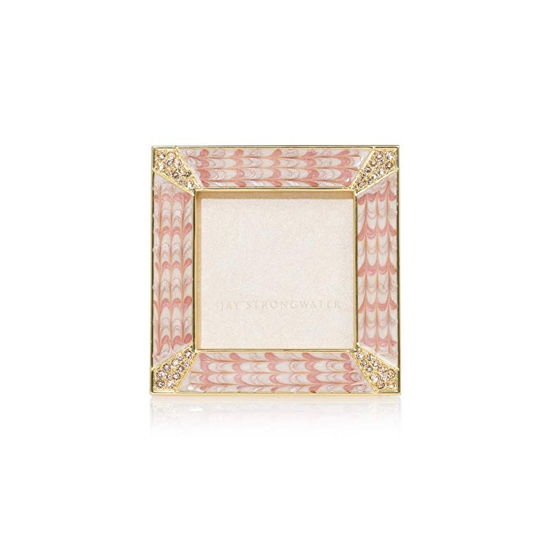 Jay Strongwater Leland - Pave Corner 2" Frame - Boudoire