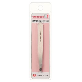 777 Hair removal tweezers, 1 piece, silver / 777 잔털 정리 족집게, 1개, 실버