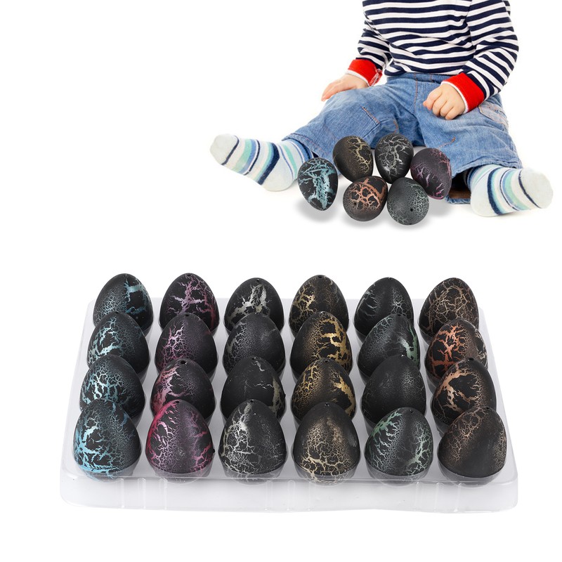 24pcs Growing Dinosaur Toy Easter Dinosaur Eggs Grow in Water