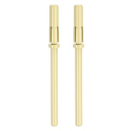 sourcing map 2pcs Small Mandrel Bit for Sanding Band Nail Drilling, 3mm (1/8") Mini Stainless Steel Nail Sander Drill Bit for Electric Drill File Machine, Manicure Nail Tool, Yellow