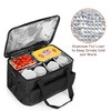 Trunab Reusable 8 Cups Drink Carrier for Delivery with Adjustable