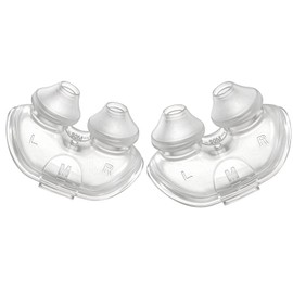 Nasal Pillow Cushion Replacement for Resmed AirFit P10 Frame Nose Pillow Medium, Silicone Nose Pad