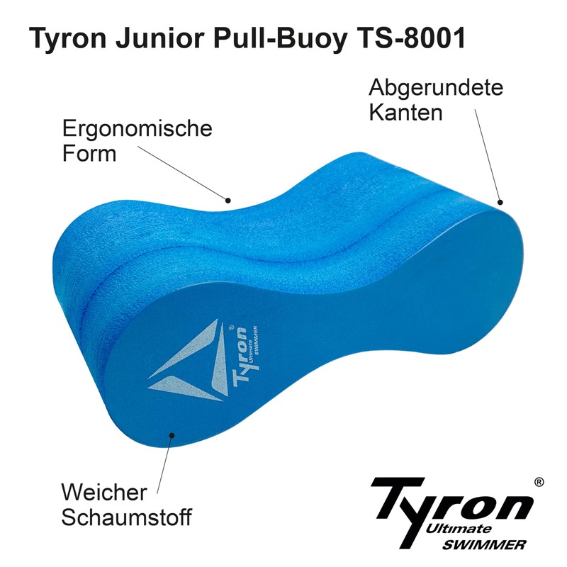 Tyron Junior Pull-Buoy TS-8001 Swimming Aid for Children Soft and