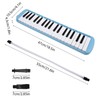 37 Keys Melodica Instrument Melodica Air Piano Keyboard with 2