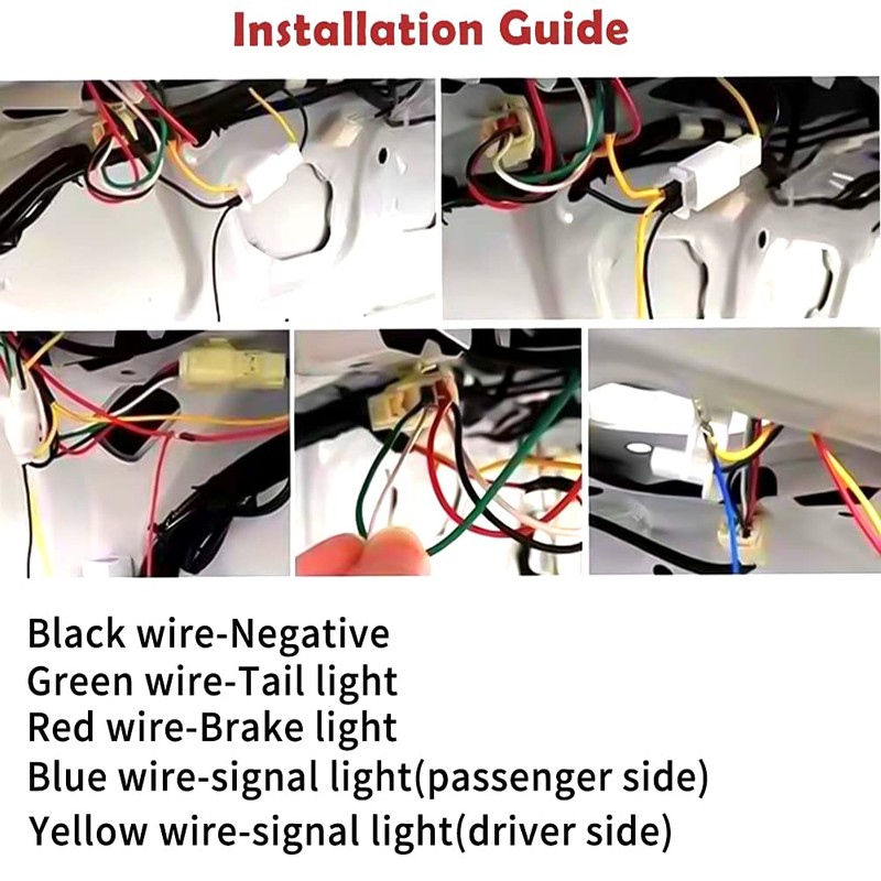 JDMTECH Smoked Lens Dynamic Sequential Turn Signal Lamp LED DRL